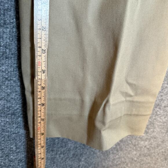 Dickies Pants Mens 40x28 Beige 874 Original Fit Work Pants Pleated - Picture 4 of 12